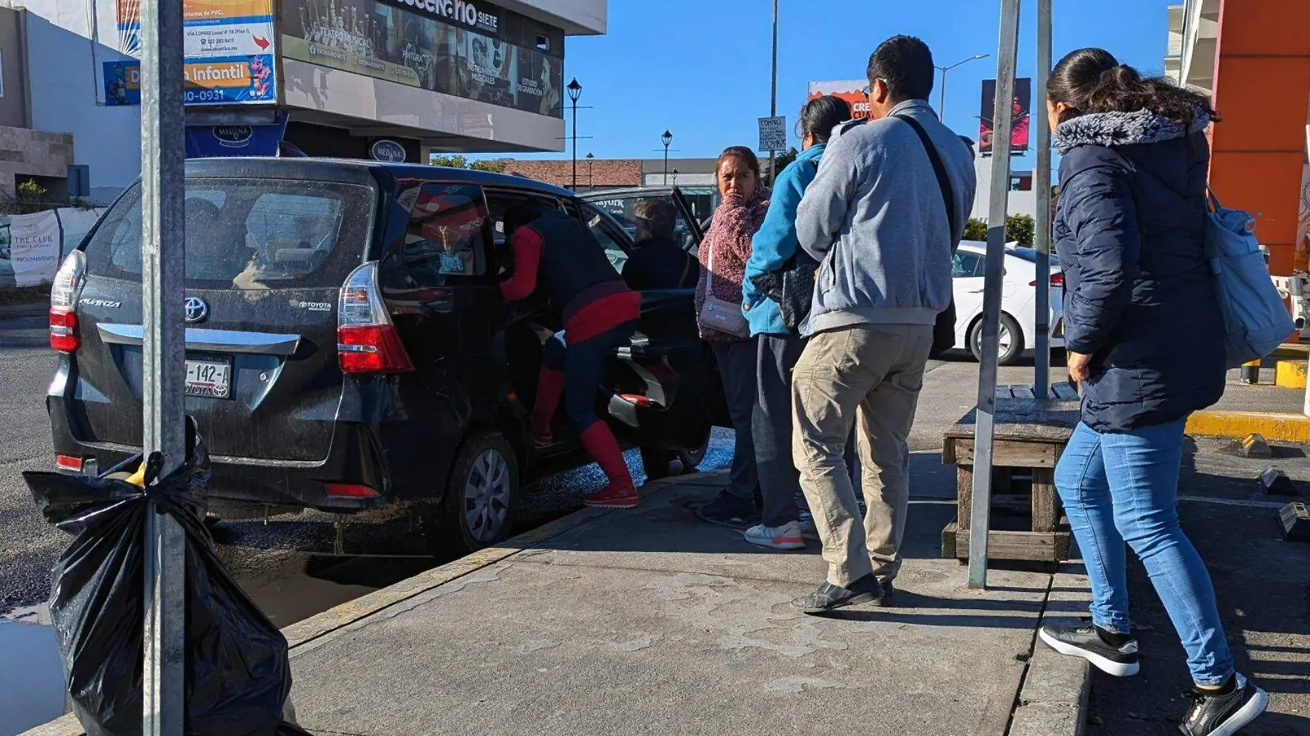 lomas de Angelopolis transporte publico irregular